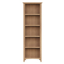 Shrewsbury Light Oak Large Bookcase 60 x 25 x 180 cm