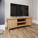 Shrewsbury Light Oak TV Unit Large 120 x 38 x 45 cm