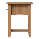 Shrewsbury Light Oak Lamp Table 1 Drawer 40 x 36 x 47 cm