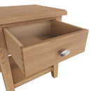 Shrewsbury Light Oak Lamp Table 1 Drawer 40 x 36 x 47 cm
