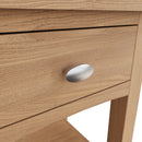 Shrewsbury Light Oak Lamp Table 1 Drawer 40 x 36 x 47 cm