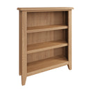 Shrewsbury Light Oak Bookcase Small Wide 70 x 22 x 82 cm