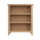 Shrewsbury Light Oak Bookcase Small Wide 70 x 22 x 82 cm