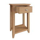 Shrewsbury Light Oak Telephone Table 50 x 32 x 75 cm