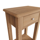 Shrewsbury Light Oak Telephone Table 50 x 32 x 75 cm