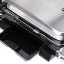 HOMCOM Health Grill and Press with 8 Settings and Drip Tray - Black
