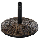 Outsunny Umbrella Base Antique Bronze
