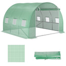 Outsunny 3 x 3 x 2m Greenhouse Replacement Cover ONLY for Tunnel Greenhouse