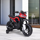 HOMCOM Kids Electric Ride On Motorbike Scooter 6V - Red