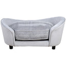 PawHut Dog Sofa Bed Pet Chair Kitten Couch Lounge w/ Cushion for XS S Dogs