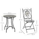 Outsunny Garden Coffee Set- Mosaic