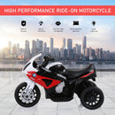 HOMCOM Red Kids Electric Ride on Motorcycle BMW S1000RR with Headlights Music