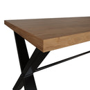 Sheffield Industrial Oak Dining Table 1.8m 180 x 90 x 75cm