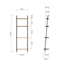 Sheffield Industrial Oak Bookcase 60 x 40 x 190cm