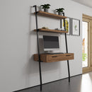 Sheffield Industrial Oak Desk Bookcase 100 x 45 x 190cm