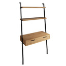 Sheffield Industrial Oak Desk Bookcase 100 x 45 x 190cm