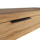 Sheffield Industrial Oak Desk Bookcase 100 x 45 x 190cm