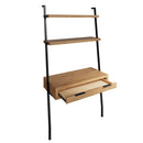 Sheffield Industrial Oak Desk Bookcase 100 x 45 x 190cm