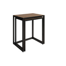 Sheffield Industrial Oak Nest of 2 Tables 40 x 30 x 55 cm