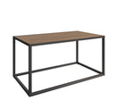Sheffield Industrial Oak Coffee Table Small 80 x 45 x 40cm