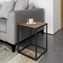 Sheffield Industrial Oak Side Table 35 x 35 x 45 cm