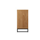 Sheffield Industrial Oak Sideboard 2 Door 100 x 40 x 80 cm