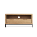 Sheffield Industrial Oak TV Unit Small 100 x 40 x 50 cm