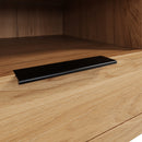 Sheffield Industrial Oak TV Bookcase 140 x 40 x 190cm