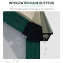 Outsunny Green House Walk-in 12' x 8' polycarbonate