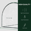 Outsunny Tunnel Greenhouse Green Grow House 200 x 100 x 80cm