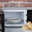 Tower Touch Control Microwave 800W 20 Litre Black