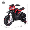 HOMCOM Kids Electric Ride On Motorbike Scooter 6V - Red