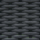Outsunny-3 Piece Rattan Bistro Set - Black