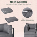 Outsunny Outdoor Sectional Sofa Set 6 piece