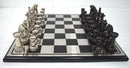 Mint Collection - Chess Board - Nickel & Black Nickel 55x55x5cm