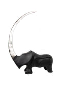 Mint Collection - Aluminium Sculpture Large - Silver 16.3x23.5cm