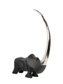 Mint Collection - Aluminium Sculpture Large - Silver 16.3x23.5cm