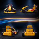 HOMCOM Kids Electric Ride On Go Cart 12v - Yellow