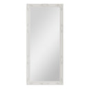 Leaner Mirror White Painted Wooden Frame 75 x 3.5 x 165 cm