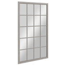Leaner Window Mirror Distressed Grey 100 x 4 x 175 cm