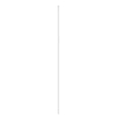 Large Arched Window Mirror Distressed White 105 x 3 x 177 cm