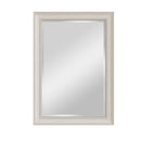 Wall Mirror White 74 x 3.5 x 104 cm