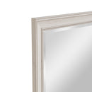 Wall Mirror White 74 x 3.5 x 104 cm