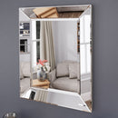 Wall Mirror Grey 60 x 5 x 75 cm