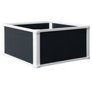 Outsunny Garden Raised Bed Planter Grow Containers Flower Pot PP 60 x 60cm