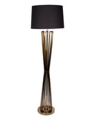 Mint Collection - Floor Lamp - Light Grey Shade - Light Grey Shade 30x30x154cm