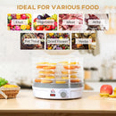 HOMCOM Food Dehydrator 5 Tier 245W - White