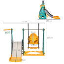 Kids Swing Slide Combination