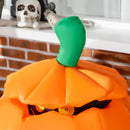 Halloween Inflatable Pumpkin with Cat 4'