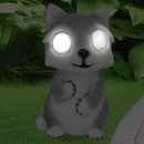 Silver & Stone Outdoor Solar Felix Ornament